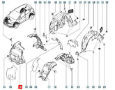 Captur Çamurluk Davlumbazı Şema